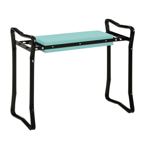 Garden Kneeler and Seat Stool, Folding Gardening Stool Kneeling Chair with Thicken Pad and Handles
