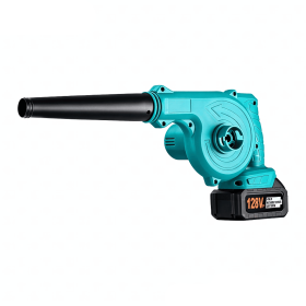 2-in-1 18V Cordless Leaf Blower, Sweeper, Vacuum with 2 Batteries and Charger